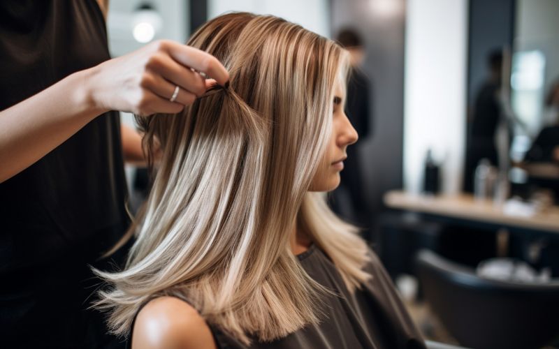 Balayage réalisation 6