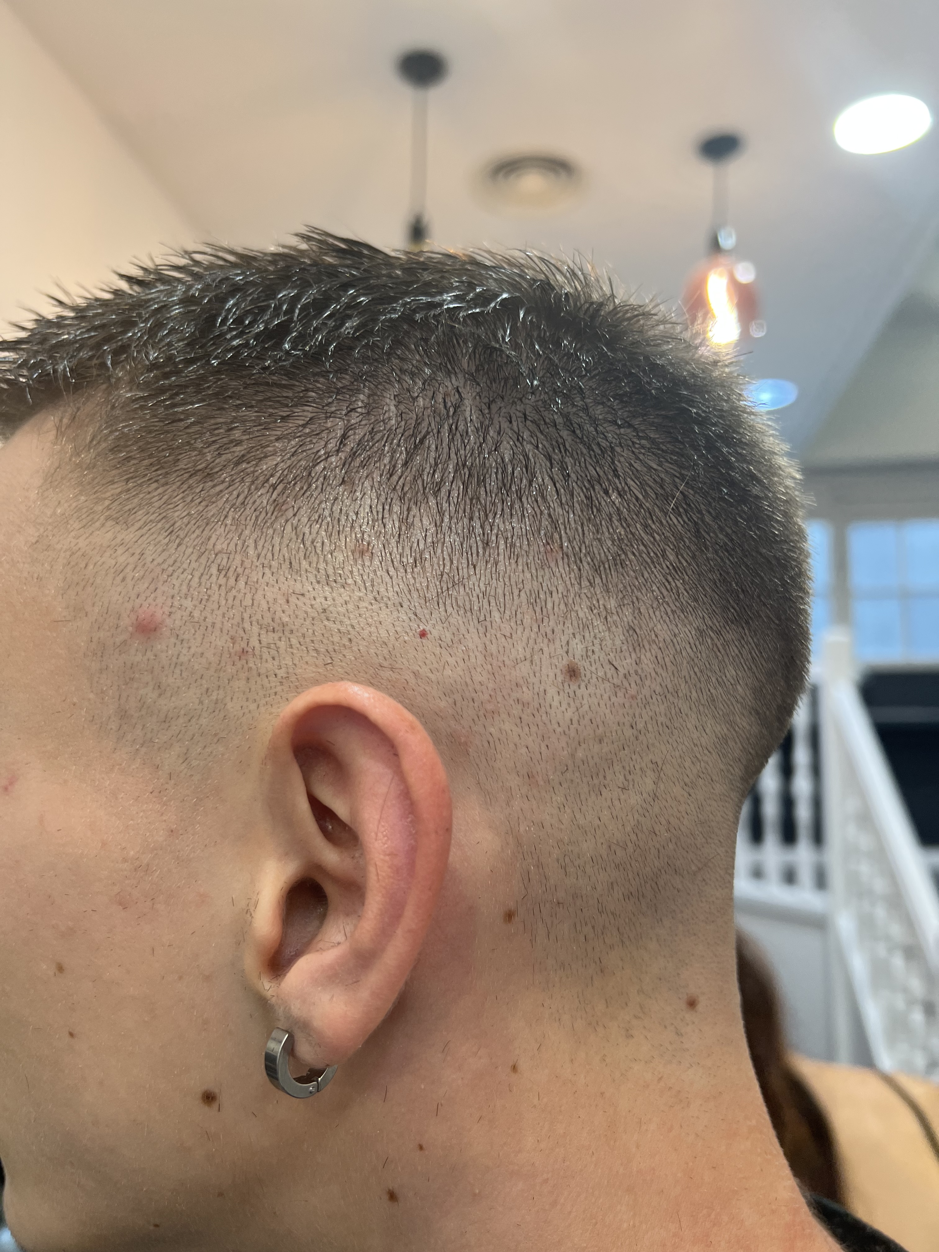 Coupe homme dégradé